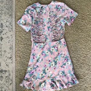 Pretty little thing floral mini dress.